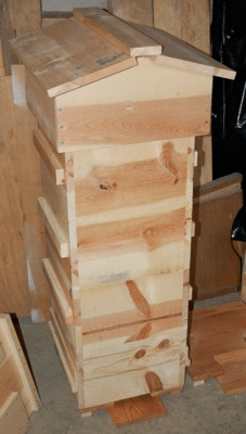 Assembled Hive Ready to Paint or Stain