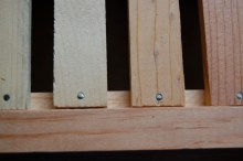 Nailed Top Bars Nailed Top Bars