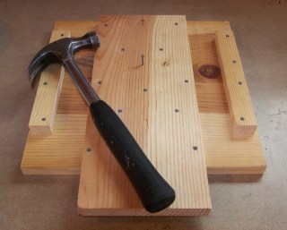 Nailed Landing Board