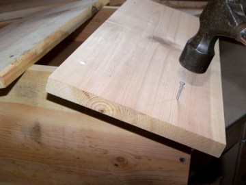 Fastening the Roof Panels